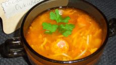 Пошаговый рецепт приготовления вермишелевого супа Пошаговый рецепт приготовления вермишелевого супа